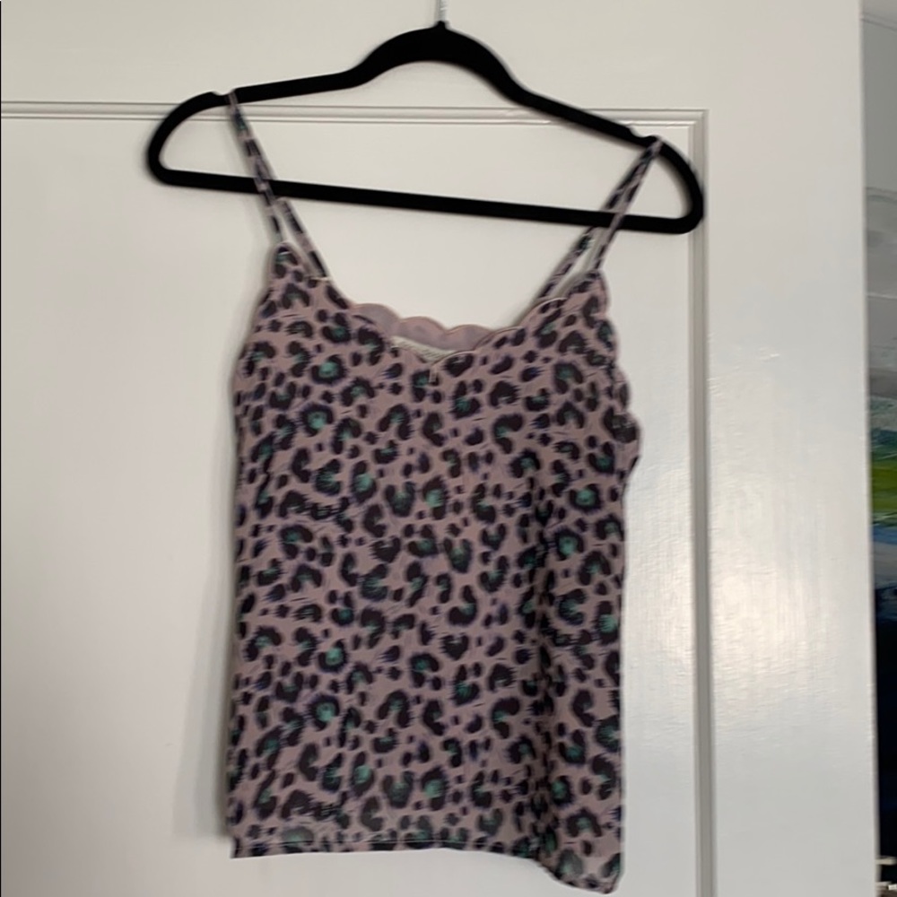 Silk tank top